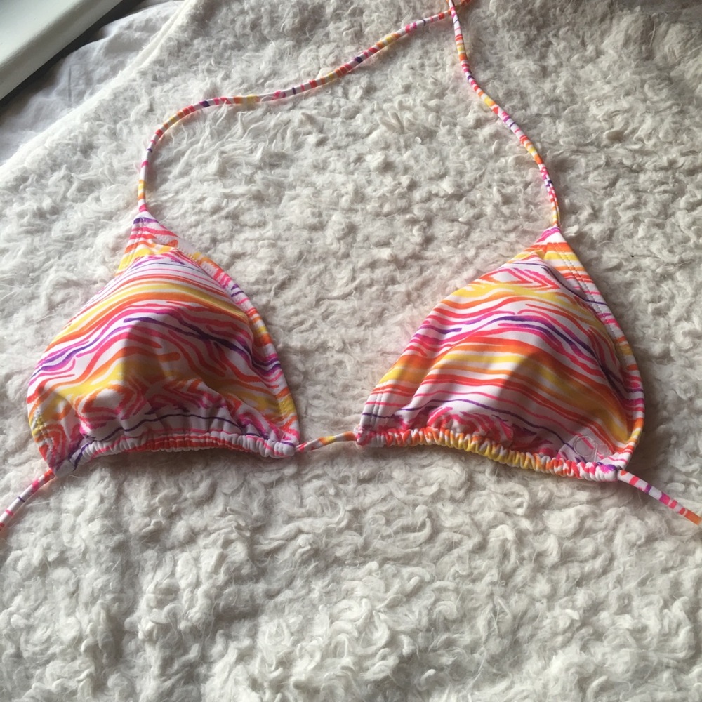 Colorful OP Bikini Top